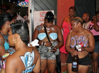 Black Girl Party - Hot black girl striptease