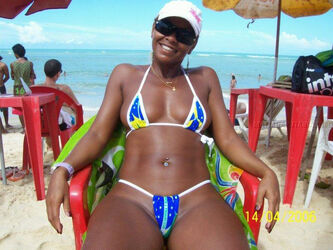 Hot Black Chick Nude On Beach - Black beach week video